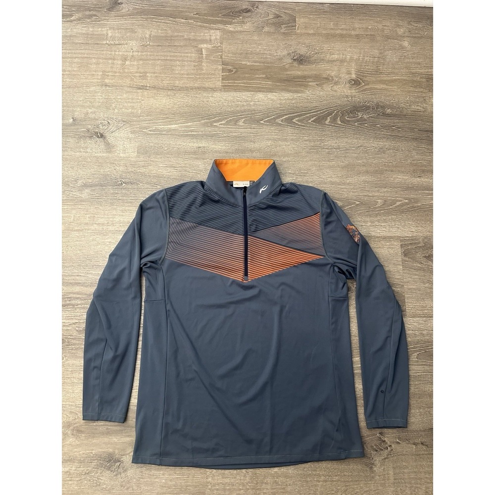 Kjus Performance Quarter zip Men's XL Turnberry Scotland Golf